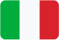 Producción de listas de platos Italiano